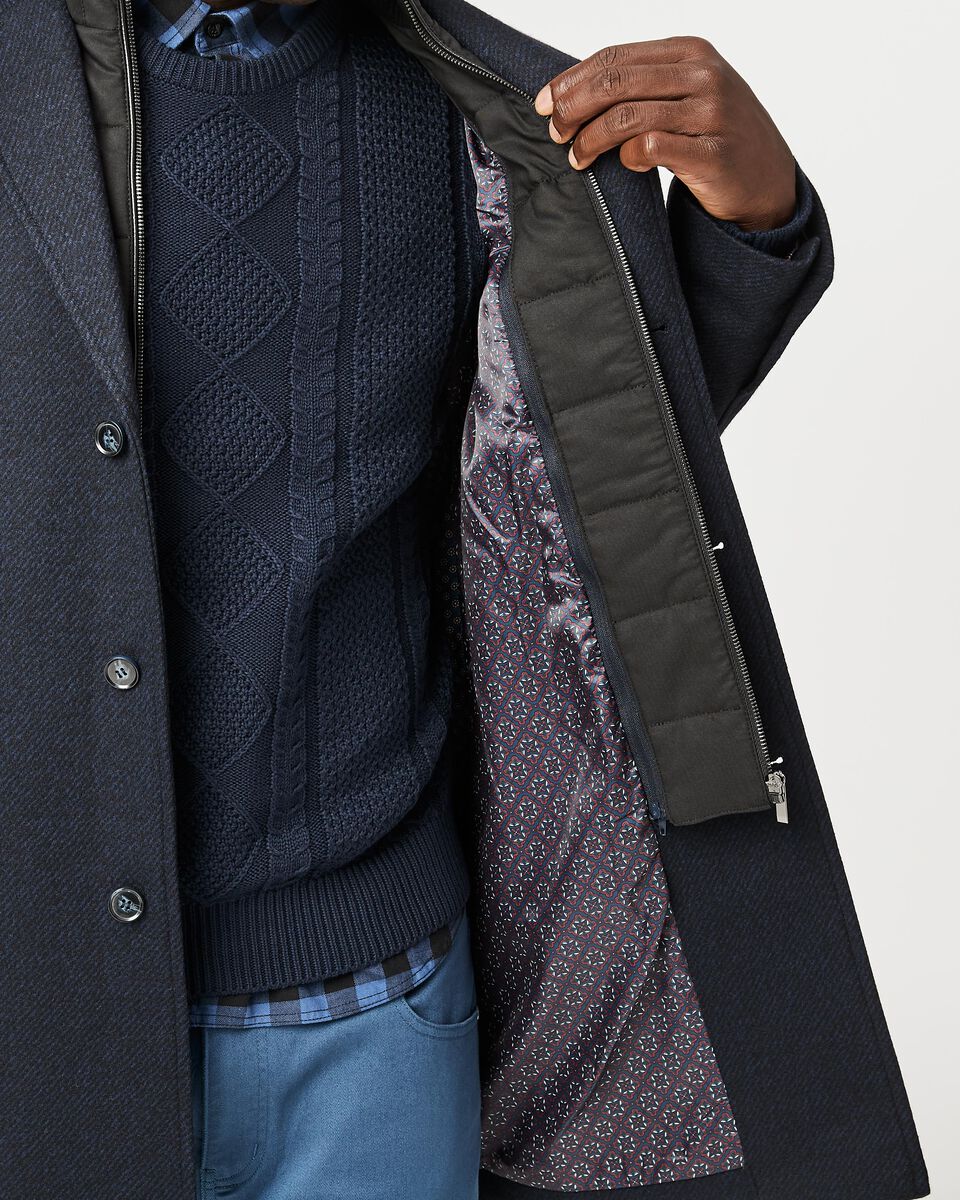 Gunnersbury Casual Jacket, Black/Navy, hi-res